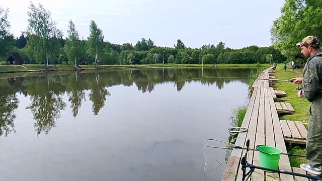 Карповая рыбалка на 1-м Га водоёме РК 