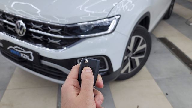 VW Tayron - установили охранный комплекс  StarLine S97 — часть 2