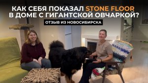 Собака и ламинат: как MSPC ламинат Stone Floor выдерживает питомцев, грязь и теплый пол в доме?