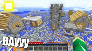 Я НАШЁЛ ЭТО ПОД ДЕРЕВНЕЙ ЖИТЕЛЕЙ ЧЕРЕЗ XRAY В МАЙНКРАФТ | Риколит Minecraft