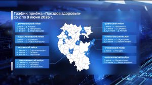В Башкортостане продолжают свою работу «Поезда здоровья»