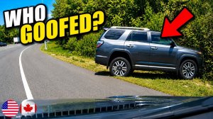 Сборник автокатастроф в Северной Америке - 136 #Неудачное вождение #Видеорегистратор США