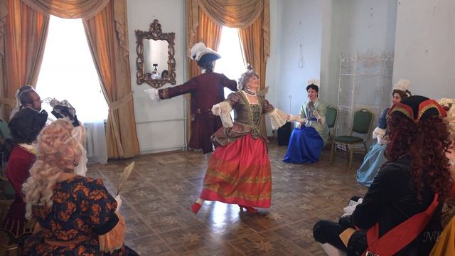 BAROQUE DANCE La Bretagne, Louis-Guillaume Pécour, 1704 смотреть онлайн