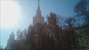 Главное здание МГУ. 20 марта 2024