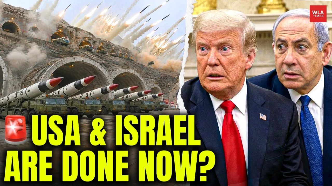 Finally! Iran REOPENS 50+ Missile Tunnels Aimed At Israel & US Bases, Trump SHOCKED