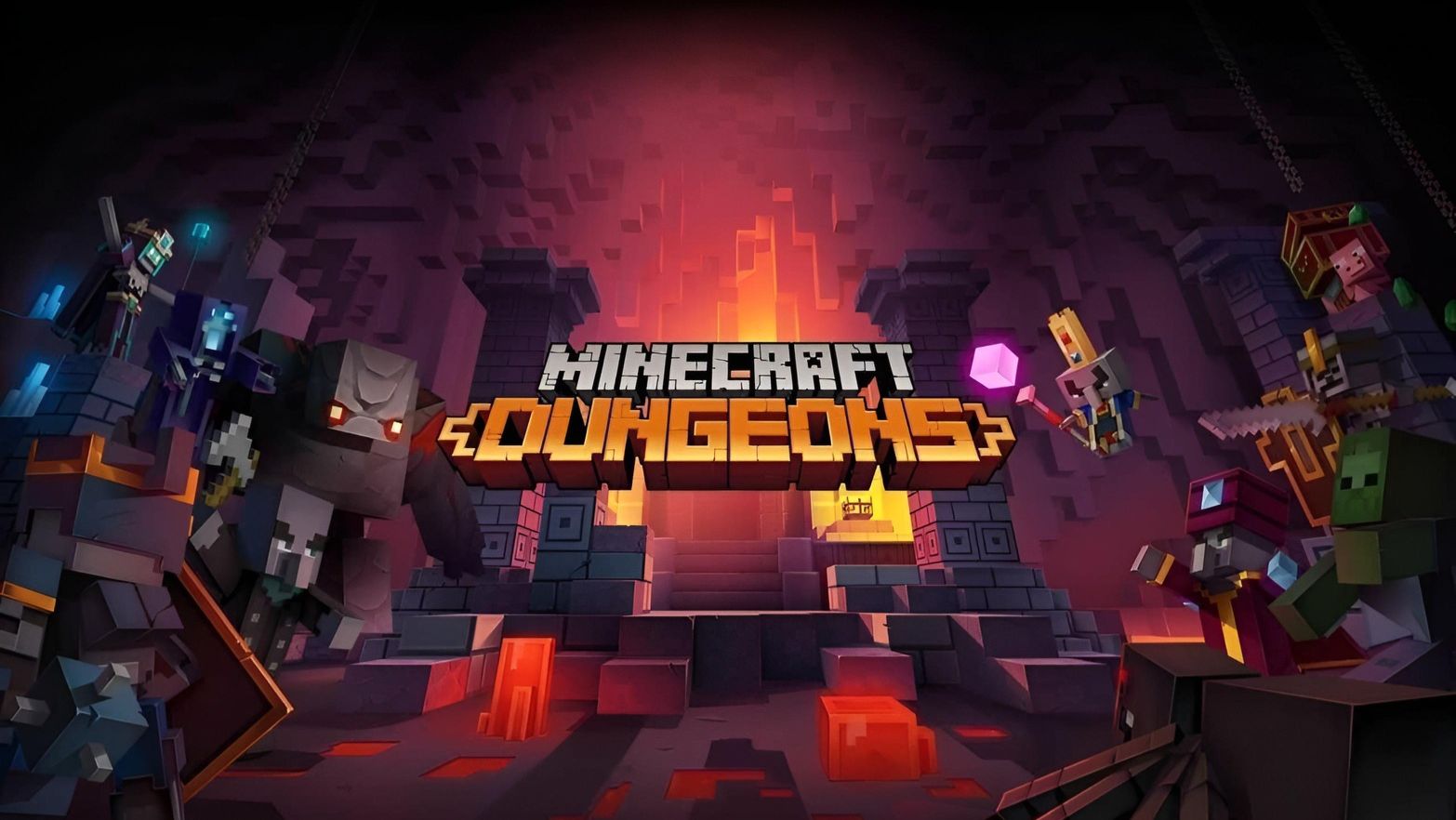 Minecraft Dungeons / Главное меню!