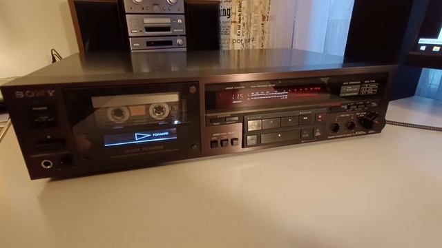 Кассетная дека Sony TC-K501ES проверка работы