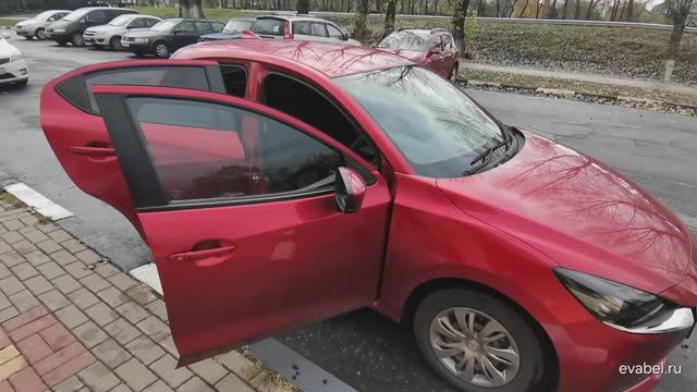 Mazda Demio DJ 4 поколение Eva коврики в салон и багажник Evabel.ru 8800-222-48-45