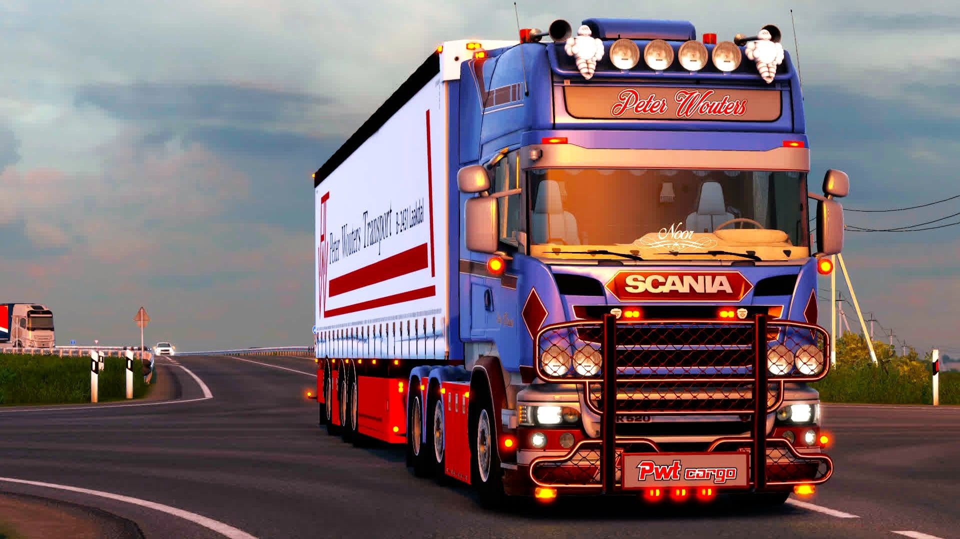 679 / ETS2 1.58 / SCANIA R520 / Казахстан - Россия - Украина. смотреть онлайн