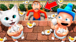 😜 Я РЕБЕНОК в Жёлтом 😜 Who's Your Daddy ЗАКИДАЮ ОТЦА ЯЙЦАМИ КОТЁНОК КРОНОС