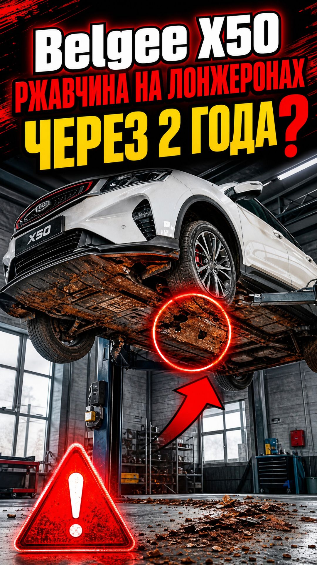 Belgee X50 Ржавчина через 30 000 км. Chery Tiggo 7 Pro: брякает крышка багажника.