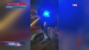 В Видном местный житель угнал машину и врезался в светофор