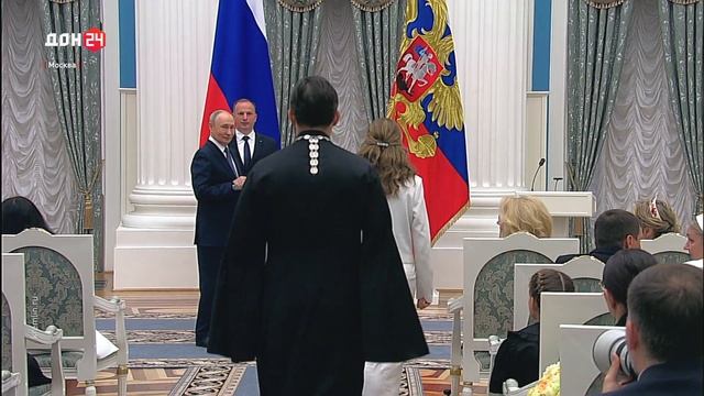 Владимир Путин наградил супругов Соловьевых из Волгодонска орденом «Родительская слава»