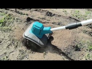 #обзор Аккумуляторный культиватор- замена лопате и тяпке ? А так ли он хорош , и нужен ли он 🤔???