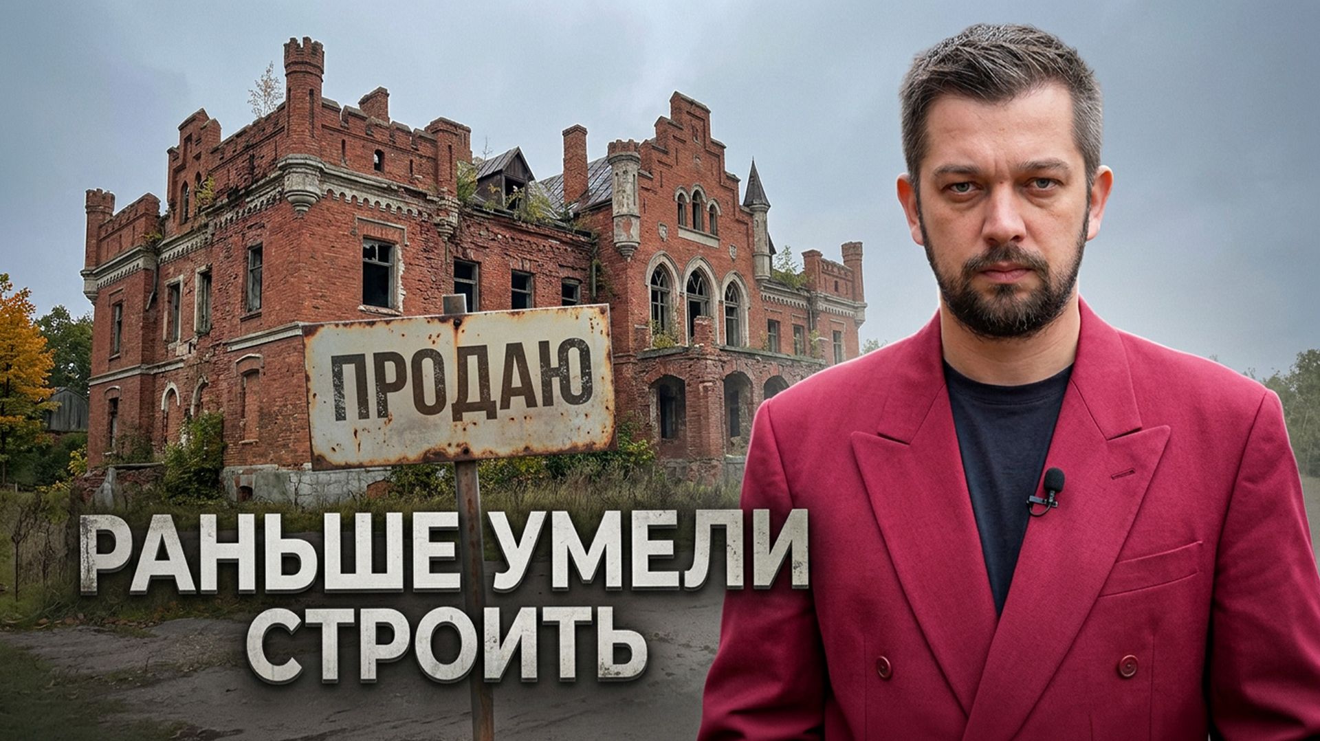 Почему ДВОРЦЫ из 90-х НЕ ПРОДАЮТСЯ? Как строили дорогие дома раньше