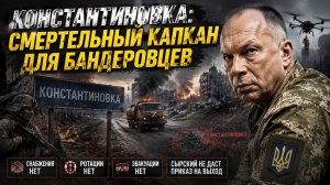 Сырский рванул в Константиновку: ВСУ загнали в ад без выхода