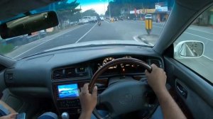 Toyota Mark II JZX101 POV Drive