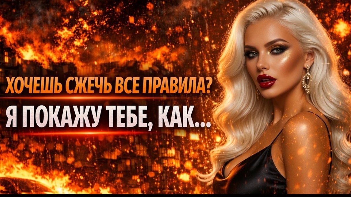 ХОЧЕШЬ СЖЕЧЬ ВСЕ ПРАВИЛА ПОПРОБУЙ I МЕСТЬ МУЖА