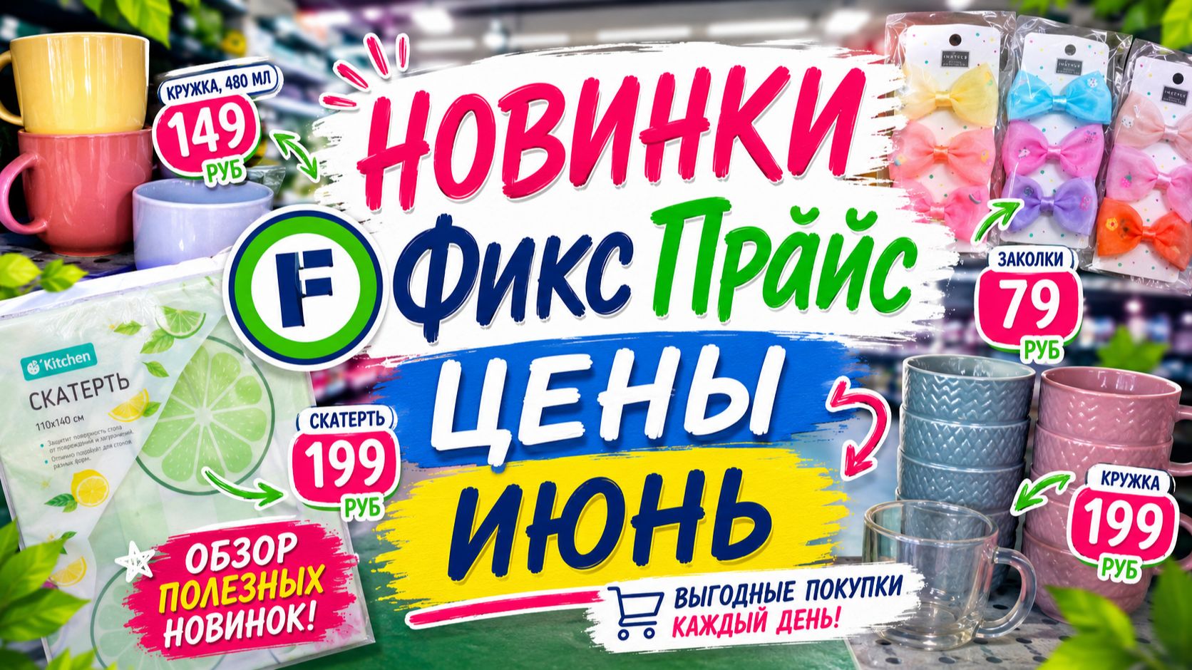 Фикс Прайс чудесные новинки июня надо купить привезли впервые смотреть онлайн