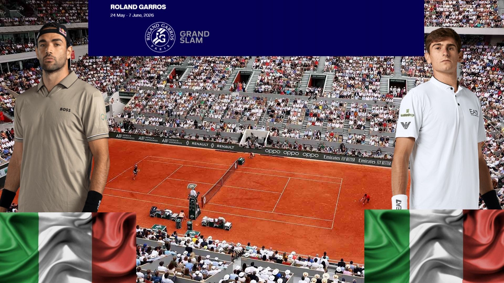 03/06 ⏰21:15 🇮🇹Маттео Берретини - 🇮🇹Маттео Арнальди смотреть онлайн