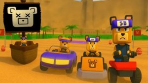 Гонки В SUPER BEAR ADVENTURE!