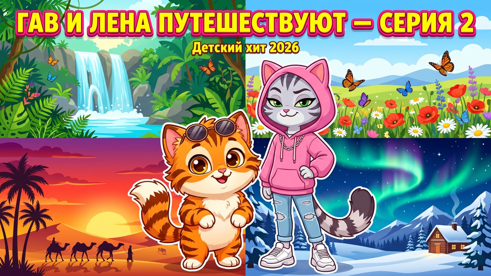🌍 ГАВ И ЛЕНА: 4 КРАСИВЕЙШИХ МЕСТА