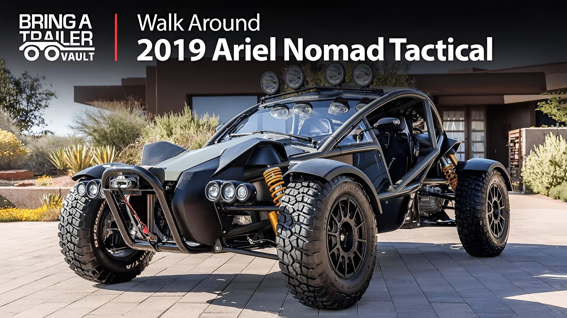 Bring A Trailer - 2019 Ariel Nomad Tactical Supercharged Walk Around