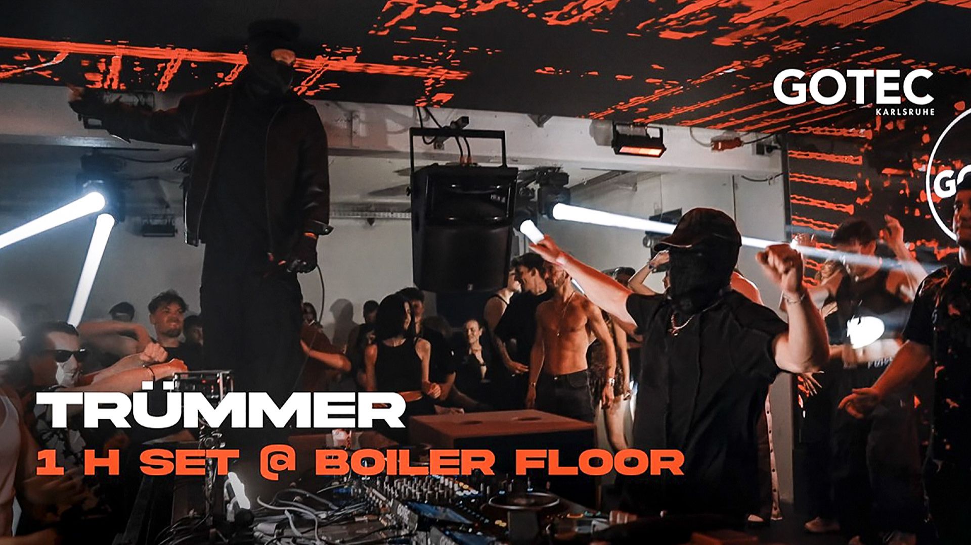 TRÜMMER - Gotec Club 1h Emotional Schranz Set (Boiler Floor Live)