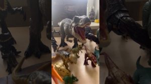 Вся моя коллекция Jurassic World Mattel динозавров