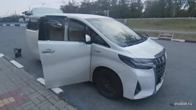 Toyota Alphard H30 гибрид 3 поколение рестайлинг 8 мест Eva коврики в салон Evabel.ru 8800-222-48-45