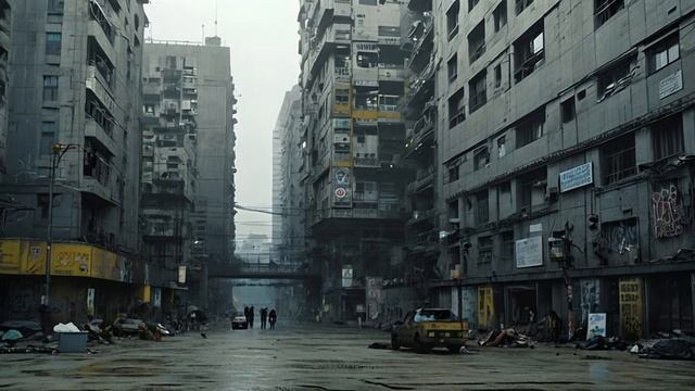 Ghost District 47 – Dystopian Atmospheric Dark Ambient – Cyberpunk Ambient Journey смотреть онлайн
