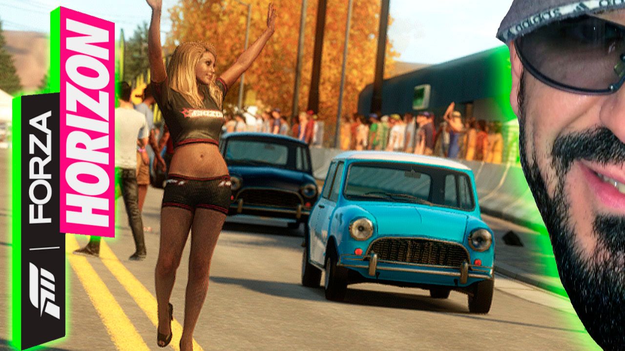 Мини маньяки гоночная битва Mini Cooper Forza Horizon 1 смотреть онлайн