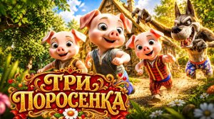 Три поросенка Народные сказки