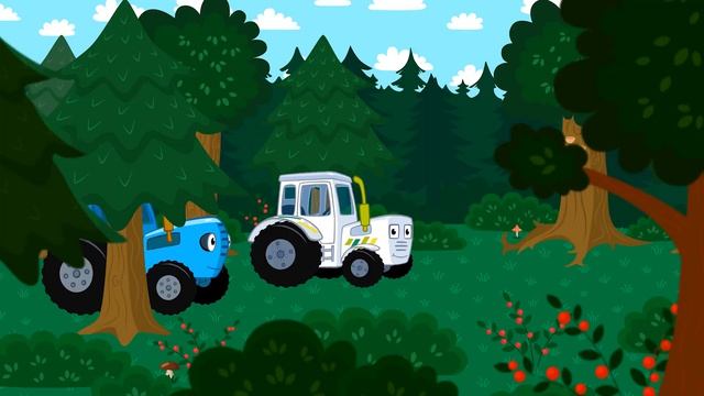 Синий трактор в Деревне - Большой Праздник - Мультфильм для малышей смотреть онлайн