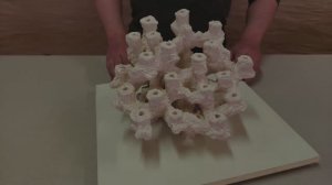 Дфр-12 Декорация из биокерамики для морского аквариума.