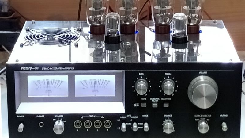 Victory – 80 УНЧ усилитель на Г-807 до 60Вт