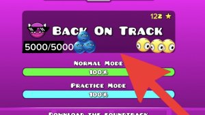ОMG😱Я ПРОШЁЛ САМЫЙ СЛОЖНЫЙ BACK ON TRACK В GEOMETRY DASH🫨. (рофл)