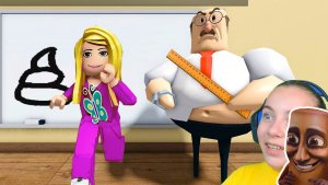 ПОБЕГ ИЗ ШКОЛЫ в ROBLOX!