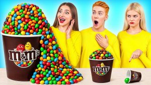 Большая, Средняя или Маленькая Тарелка Челлендж # Сумасшедшие Лайфхаки и Рецепты Multi DO Challenge