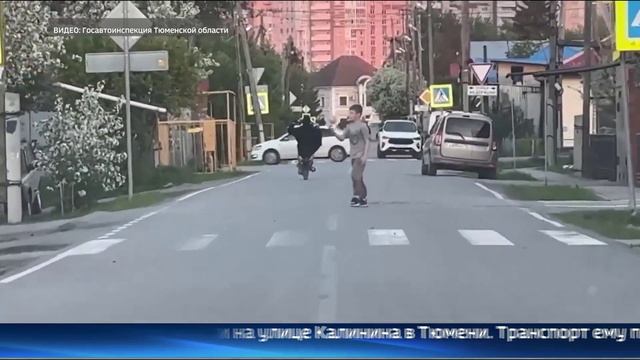 Мотовзвод полка ДПС несет службу на тюменских дорогах