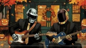 Daft Punk Autumn Mirage Vibes 🎃🤖 ｜ Smooth R&B, Chill Funk, Neo Soul Playlist