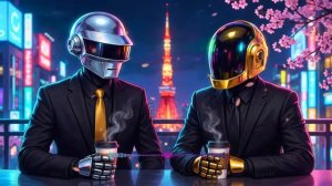 🤖 Daft Punk Cyberfunk Transmission ｜ Chill Disco, Synthwave, Chillwave, Electronic Funk, Playlist-(