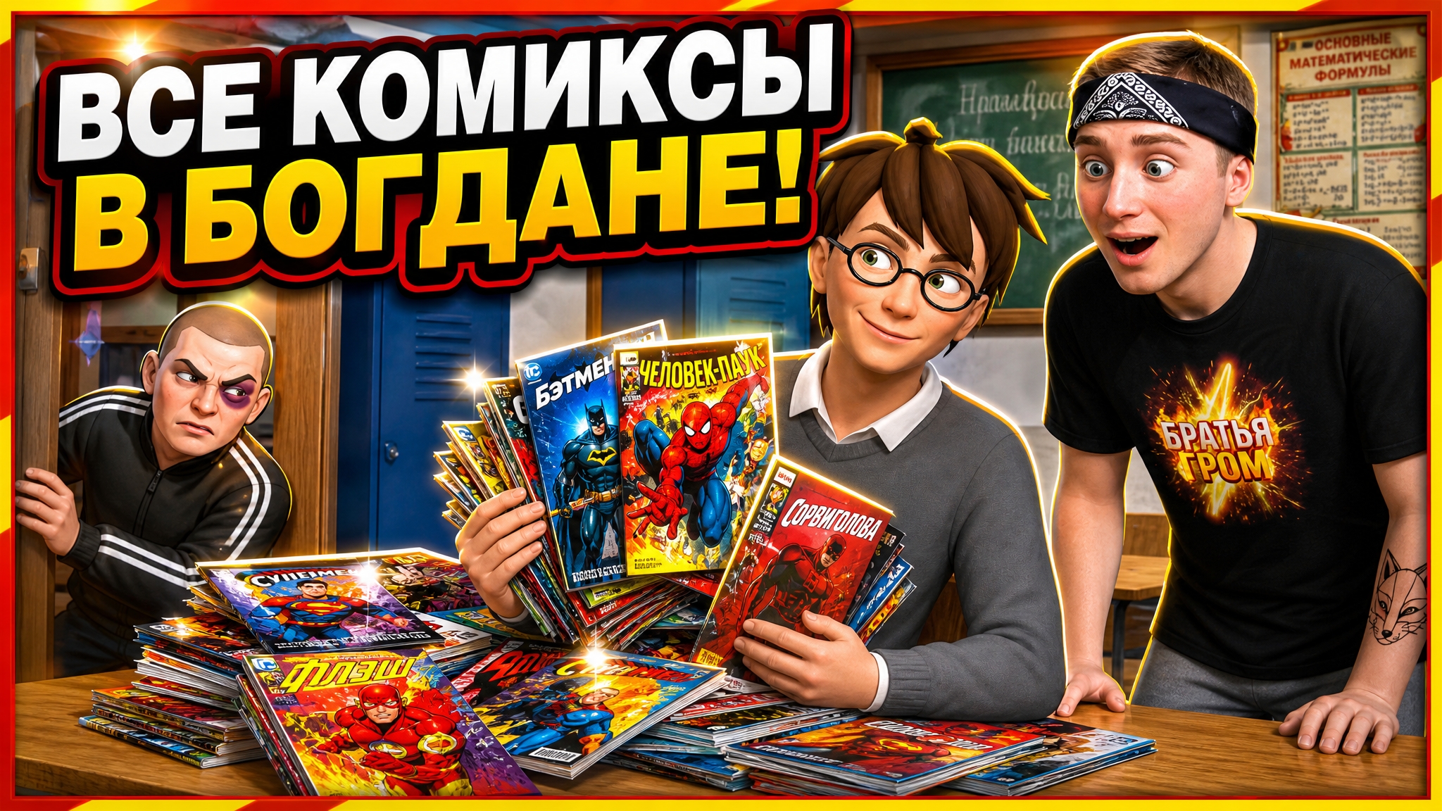 ⚡Я СОБРАЛ ВСЕ КОМИКСЫ В ПОБЕГ БОГДАНА! смотреть онлайн