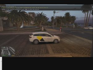 -LADA-VESTA+TUNING TAXI яндекс работал таксистом в ГТА5 и зарабатывал деньги#gta5#gtaonline