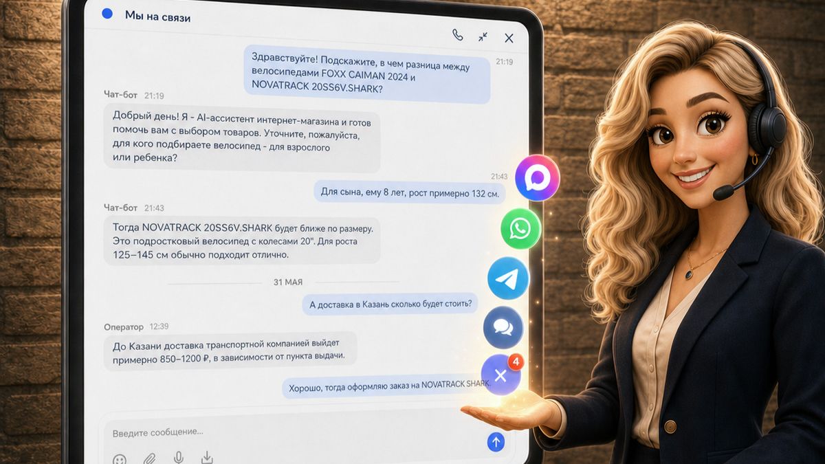 Демонстрация работы oChat смотреть онлайн