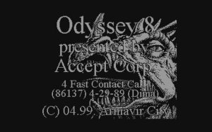 Газета Odyssey №8 by Accept Corp. [#ZX-Spectrum Paper]
