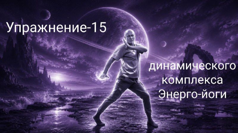 Детализация упражнения - 15  Энергетической йоги