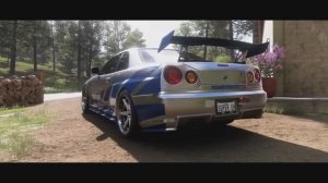 Fast & Furious - Nissan Skyline GTR R34 V-Spec II Nür - Forza Horizon 5