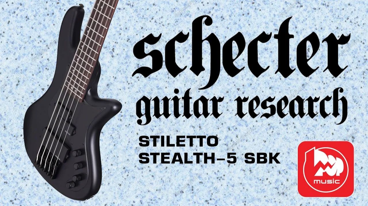 БАС-ГИТАРА SCHECTER STILETTO STEALTH-5 SBK