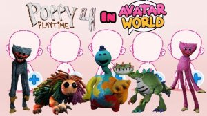 СОЗДАЕМ ПЕРСОНАЖЕЙ Poppy Playtime 4 🏚️🎡🎢 В Avatar World!!!